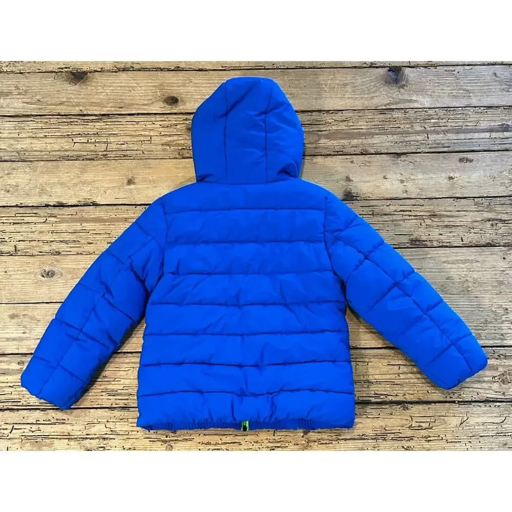 Gerry Boys Size 6 Royal Blue Puffer Hoodie Jacket NWT